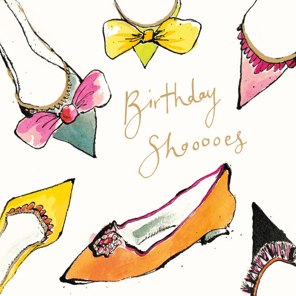 Birthday Shoes Card