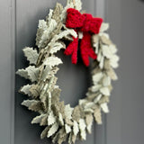 Mini Felt Holly Wreath