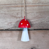 Hanging Tin Toadstools