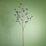 Tall 116cm blueberry stem shown upright against a green backdrop