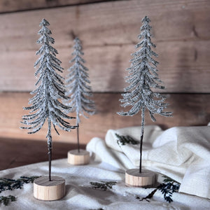 Slim Frosted Tree