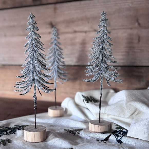 Slim Frosted Tree