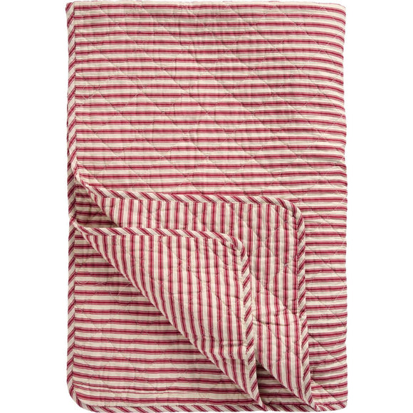 Red Stripe Quilt