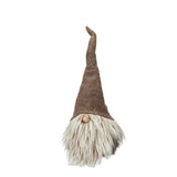 Large Brown Felt Sitting Gonk