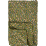 Olive, Blue and Pale Pink Quilt