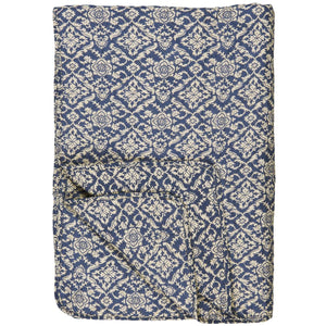 Blue Block Pattern Quilt