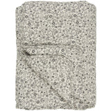 Black & Natural Floral Quilt