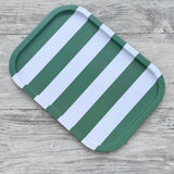 Cabana Stripe Rectangle Trays