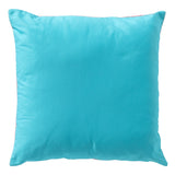 Pink and Blue Check Square Cushion 45cm