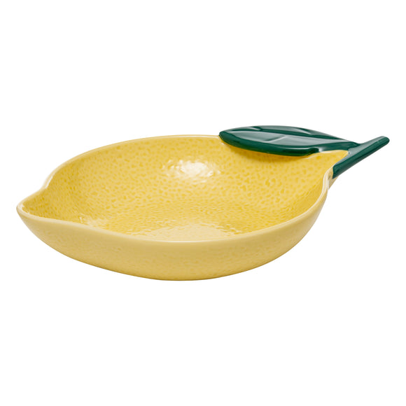 Large Ceramic Lemon Bowl