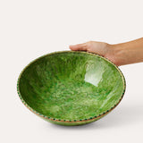 Shallow Bowl in Seaweed