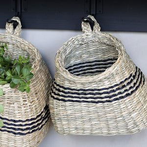 Seagrass Wall Hanging Basket Small