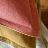 Rust Linen Cushion
