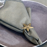 Brass Star Napkin Ring