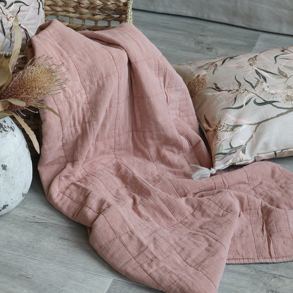 Dusky Pink Quilt