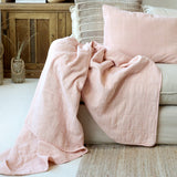 Shell Pink Cotton Quilt