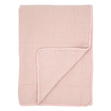 Shell Pink Cotton Quilt