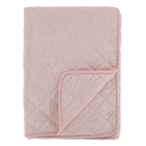 Pink Striped Quilt