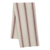 Tea towel with Red Stripes