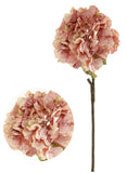 Dried Touch Ruffled Hydrangea - Dusty Pink