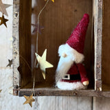 Felt Sitting Santa Decoration