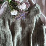 Mohair Open Knit Tank Top