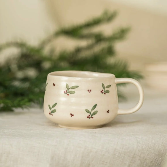 Handpainted Berry Mug