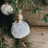 Fluffy Angel Tree Decorations