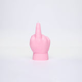 Baby Middle Finger Candle in Pink