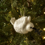 White Felt Dove Deocration