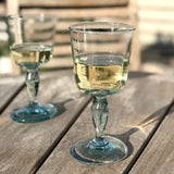 Recycled Glass Wine Glass
