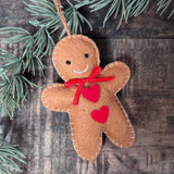 Felt Gingerbread Decs