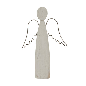 Whitewashed Rustic Angel