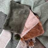 Faux Fur Make Up Bags