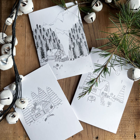 Dana Ivy Illustrations Christmas Card