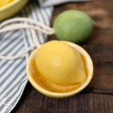 Handmade Artisanal Lemon Soap on a Rope