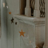 Gold & Silver Star Garland