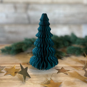 Small Honeycomb Tree in Forest Green