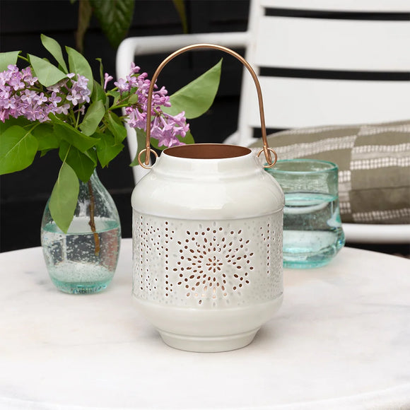 Enamel Tealight Lanterns