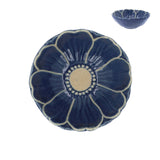 Navy Flower Bowl