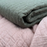 Blush Cross Stitch Quilt