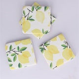 Pack of Four Lemon Tree Coasters