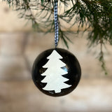 Large Papier Mache Baubles