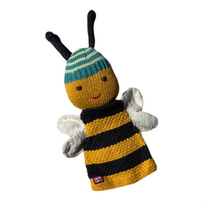 Organic Cotton Knitted Hand Puppets