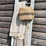 Seagrass Wall Hanging Basket Large