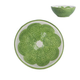 Lime Slice Ceramic Pinch Bowl