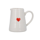 Mini Ceramic Jug with Heart