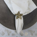 Brass Star Napkin Ring