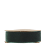 5m x 2.5 cm Spool Velvet Ribbon - Emerald