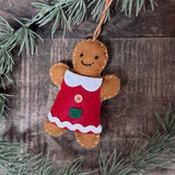 Felt Gingerbread Decs